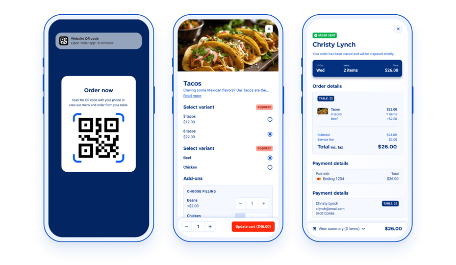 Scan. Order. Pay.