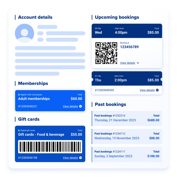 online accounts help you learn more about your guests