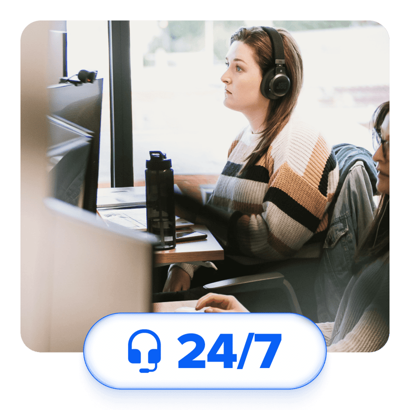 ROLLER offers 24/7, 365 global phone support
