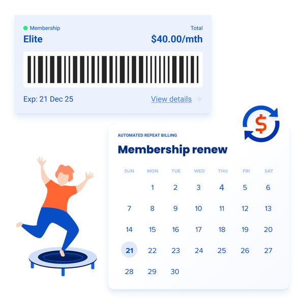 Use memberships to drive automated recurring revenue