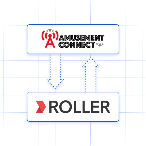 POS integration for arcade and cashless card management at a family entertainment center