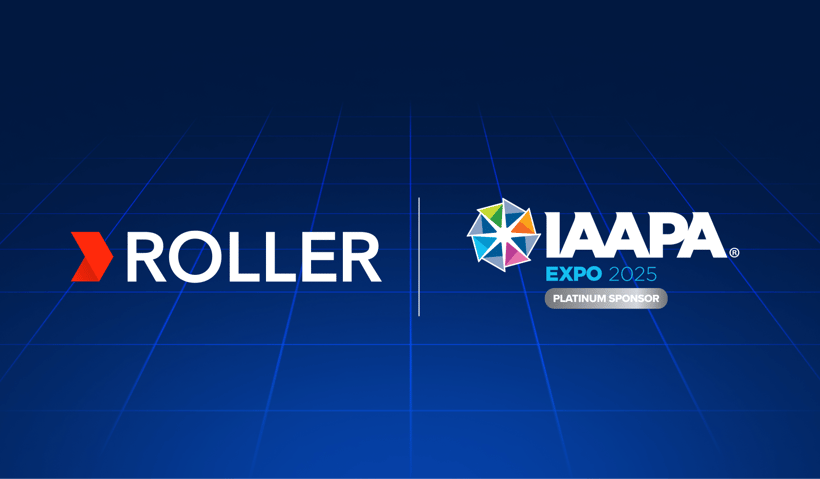 ROLLER and IAAPA logos