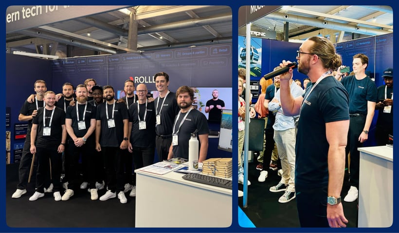 The ROLLER team at IAAPA Europe