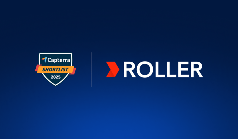 ROLLER Feature on the 2025 Capterra Shortlist