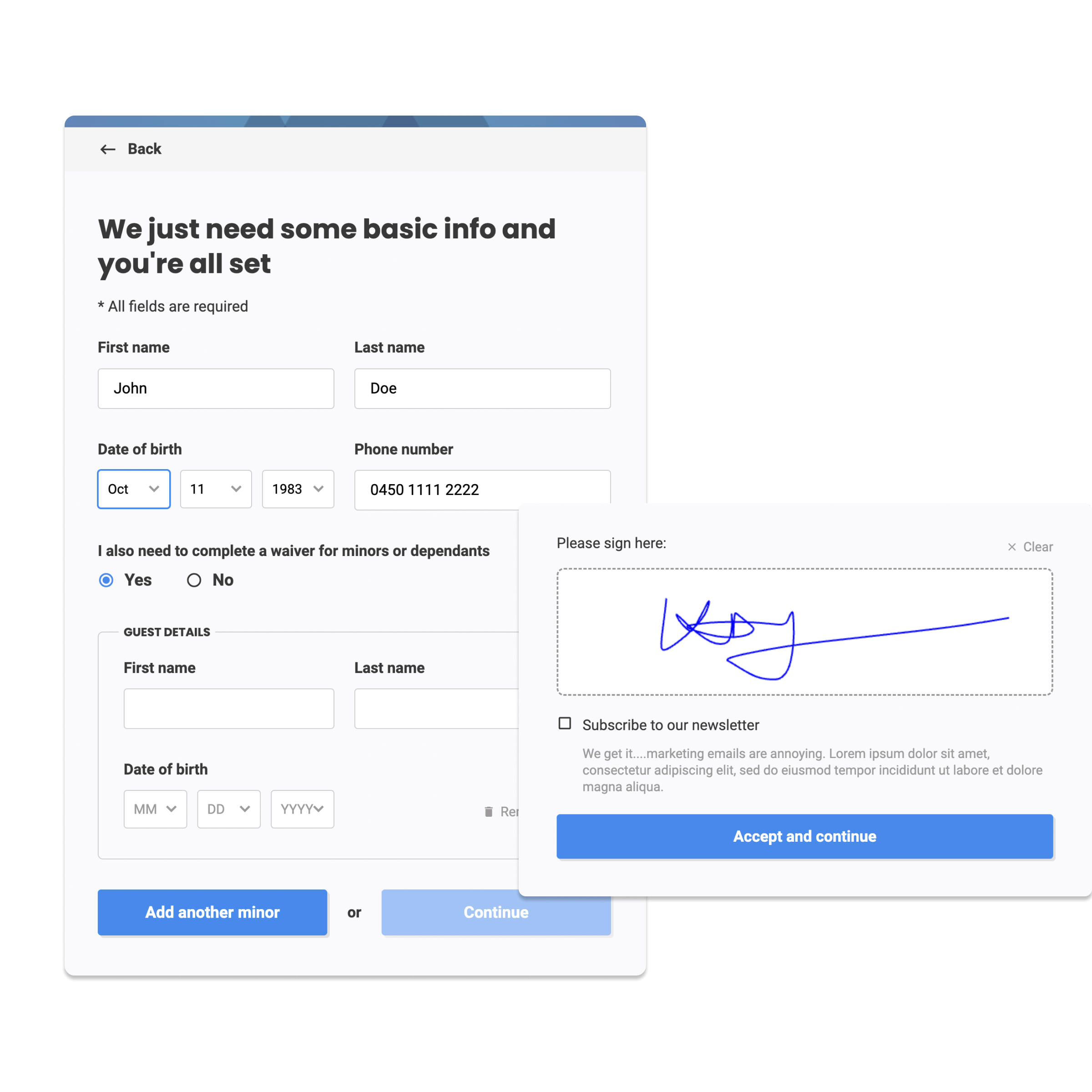 Digital Forms
