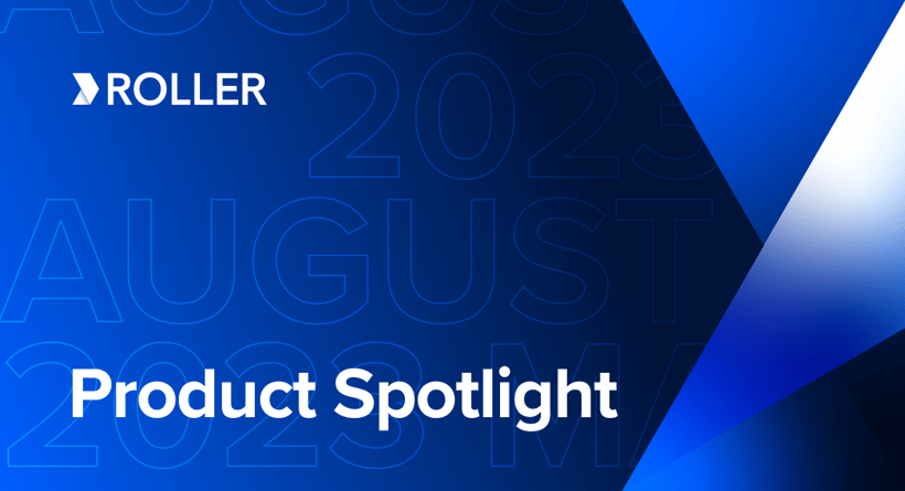 August 2023 Product Updates