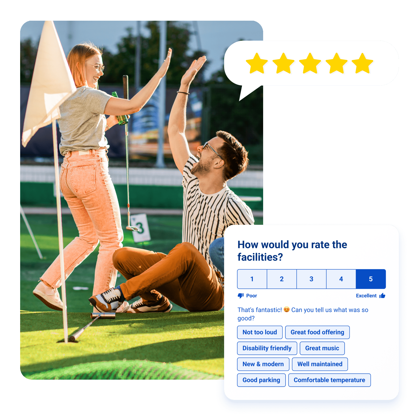 guest experience score feedback survey