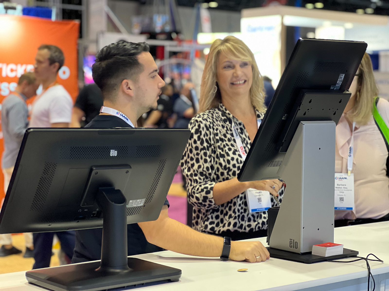 IAAPA Expo highlights: with customers