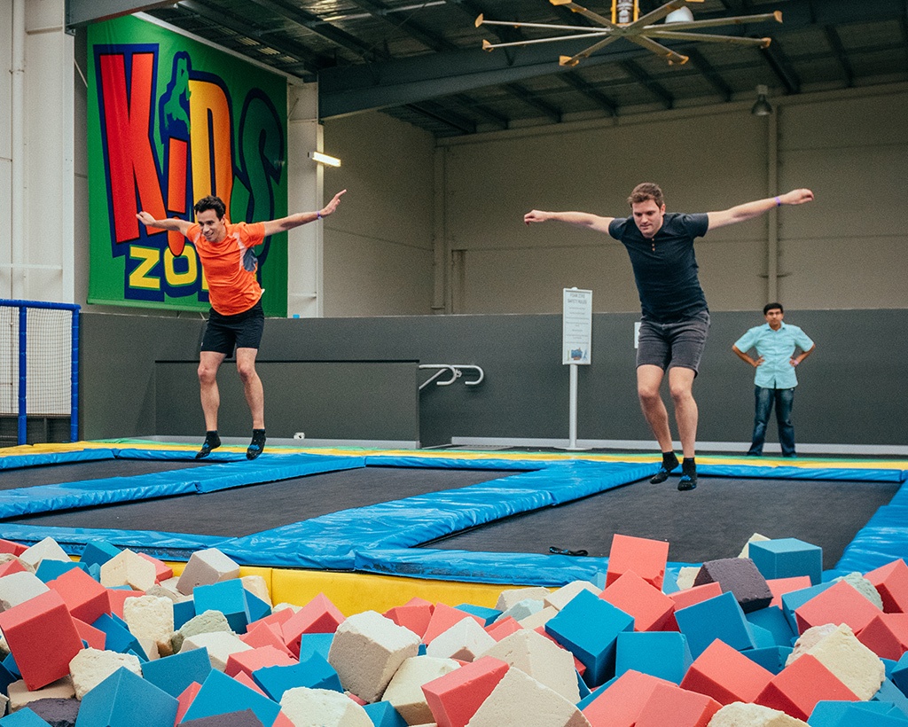 Jumping Rolling at Gravity Zone