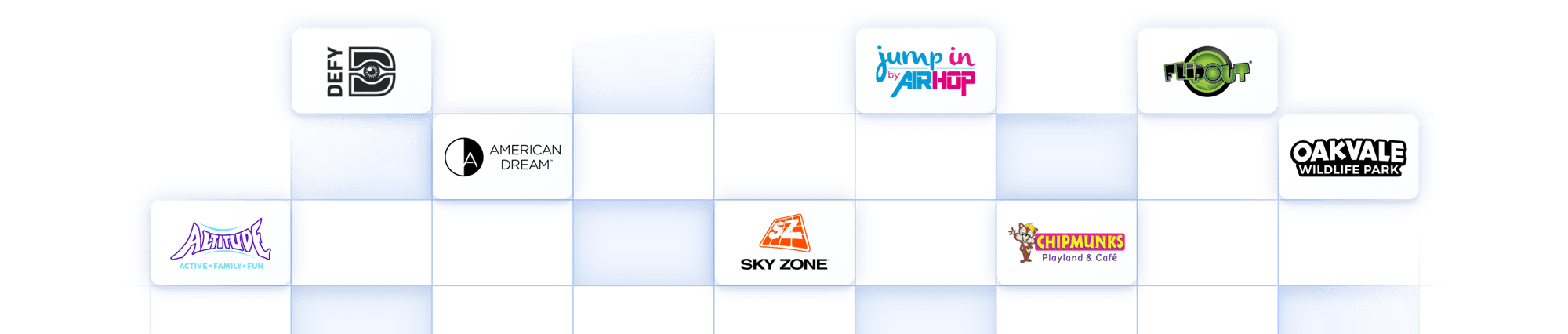 Customer logo wall