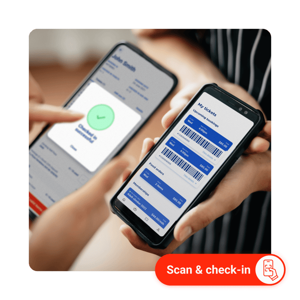 Scan & check-in