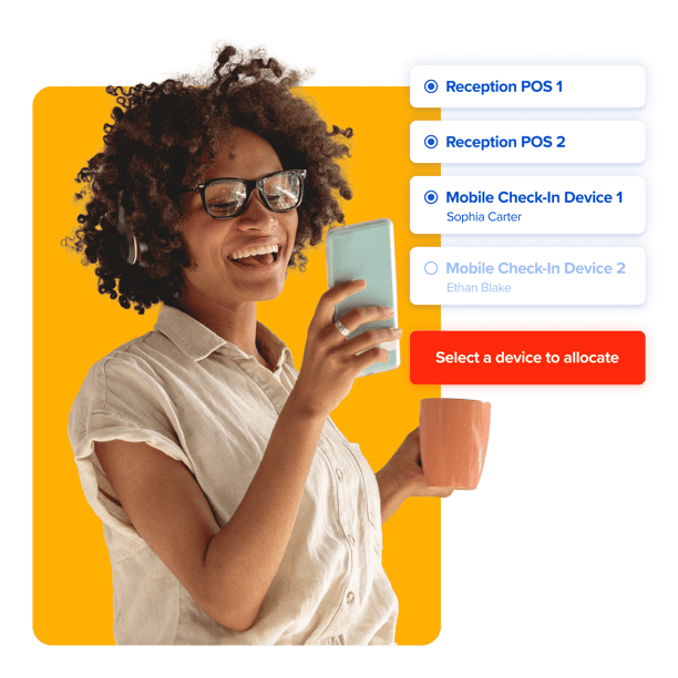 Select a device to allocate