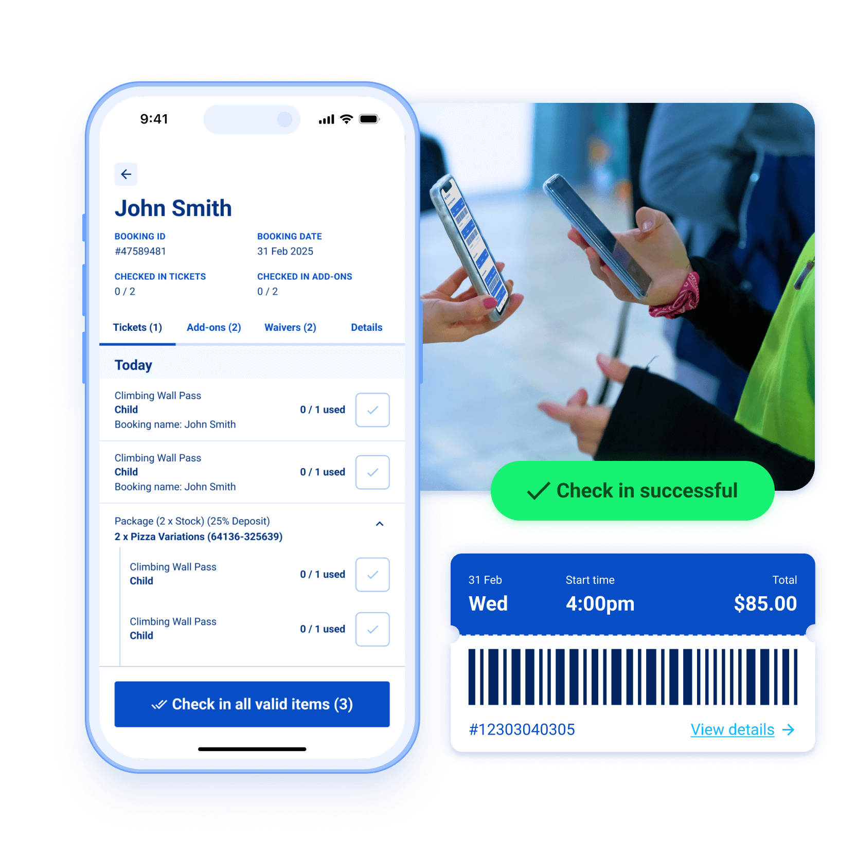 Mobile Check-In App