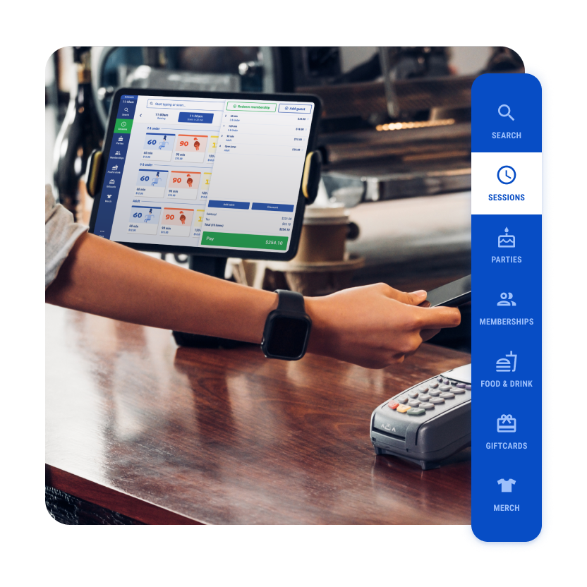 POS device and UI components