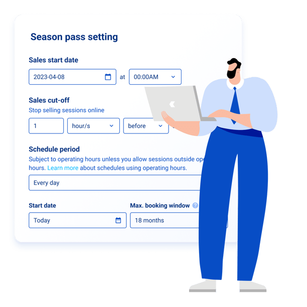 Season pass setting