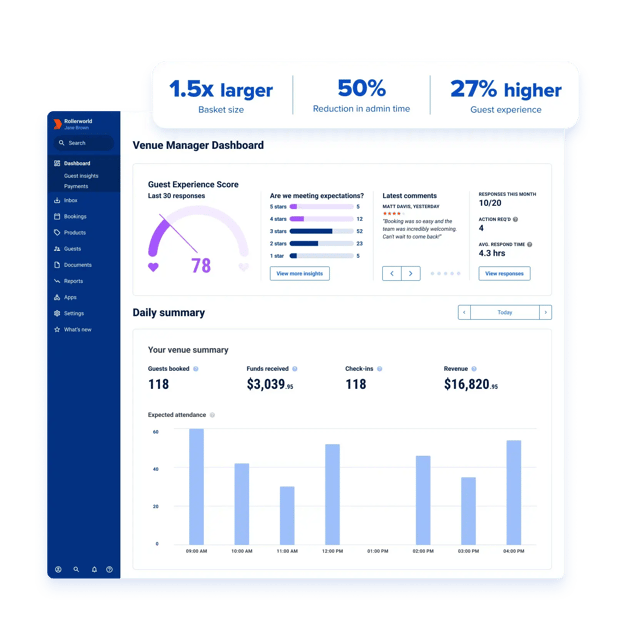 Venue Manager Dashboard