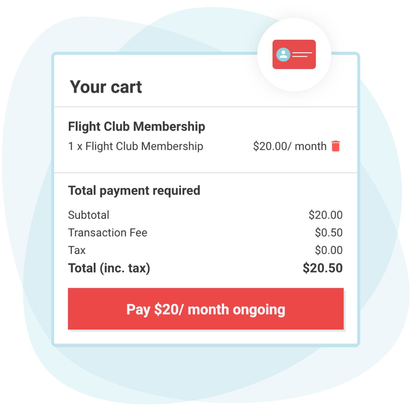 memberships recurring billing