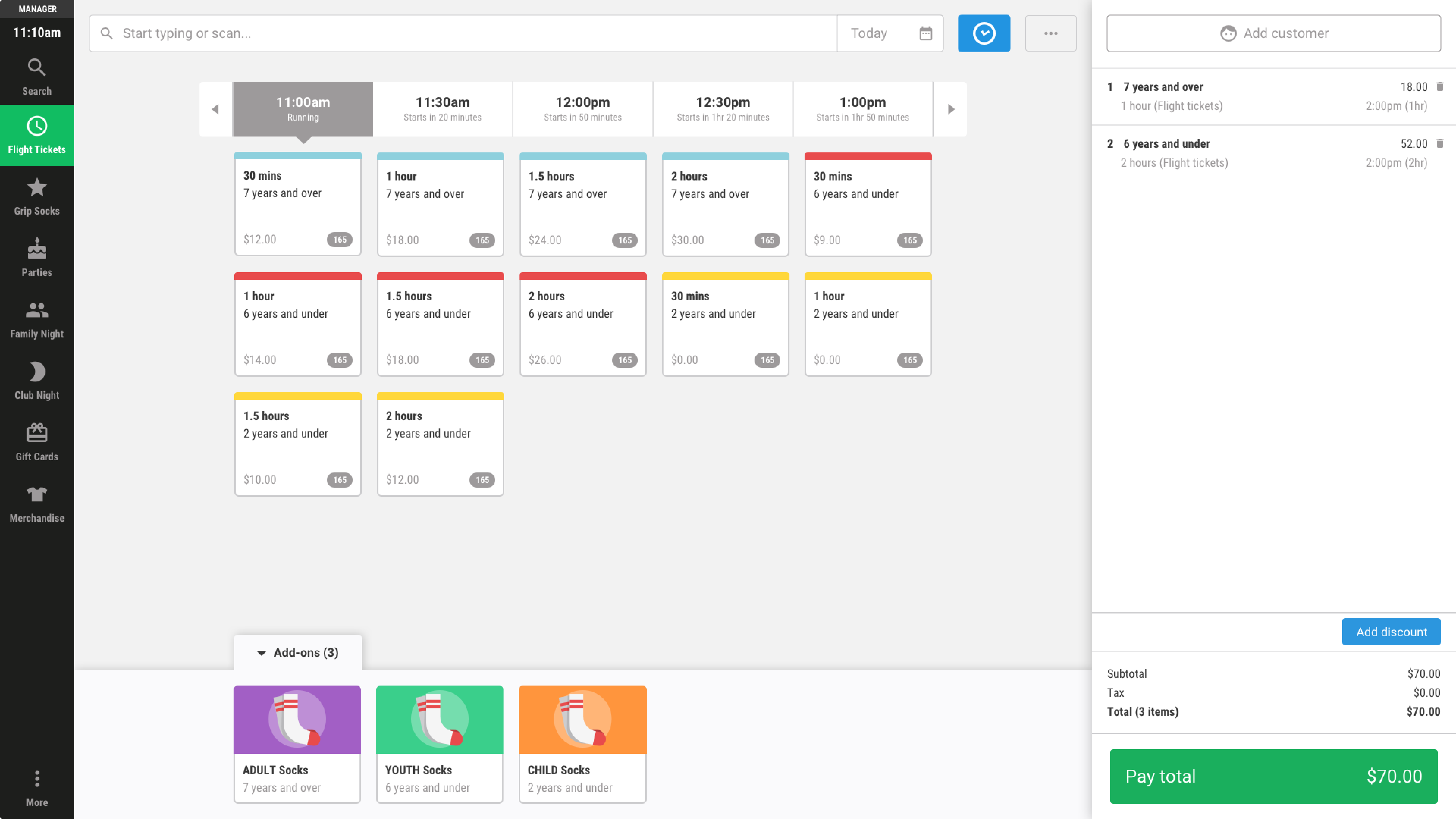 Cloud POS: Modern interface