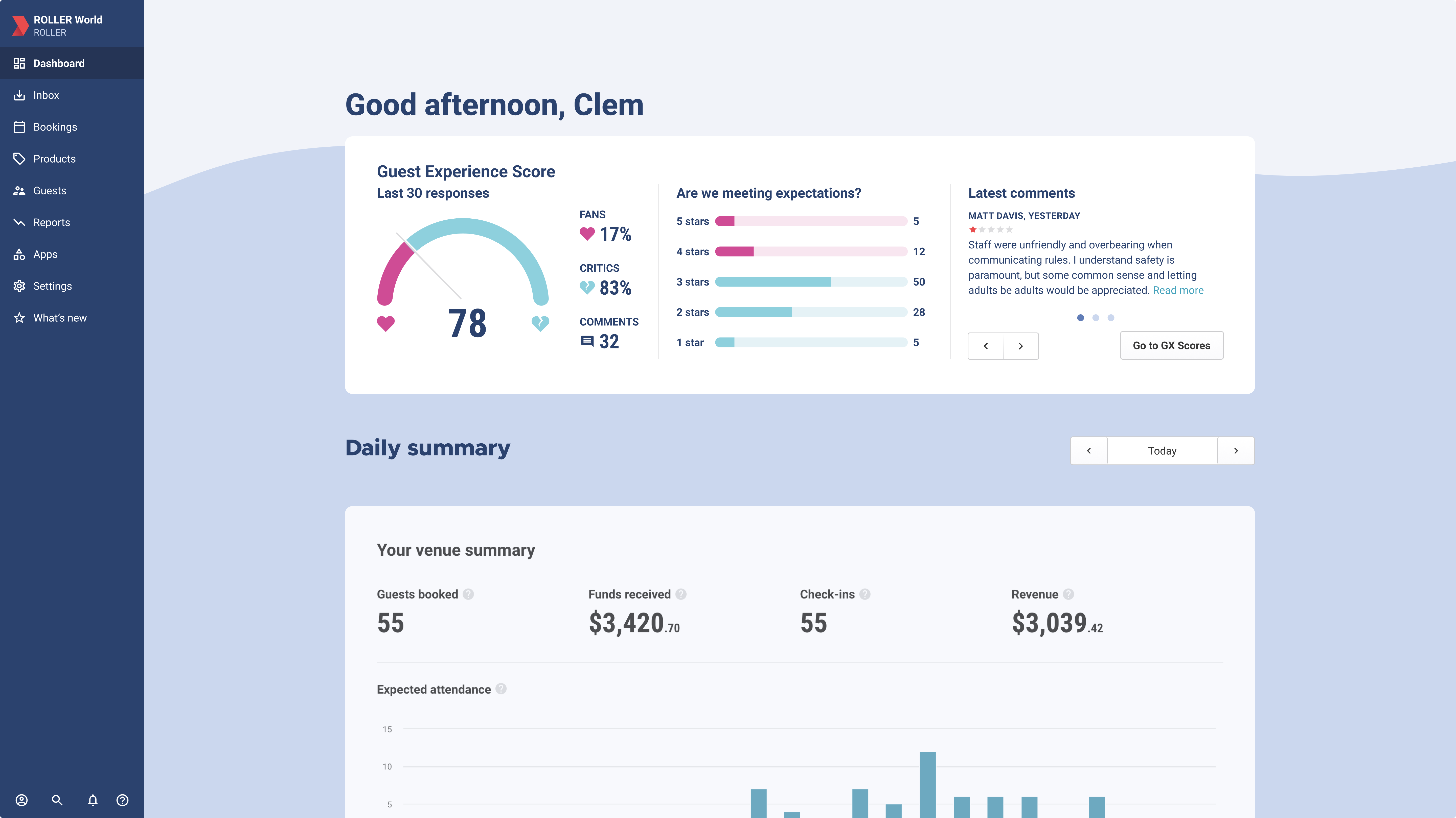 How to choose an amusement park software: Guest experience score