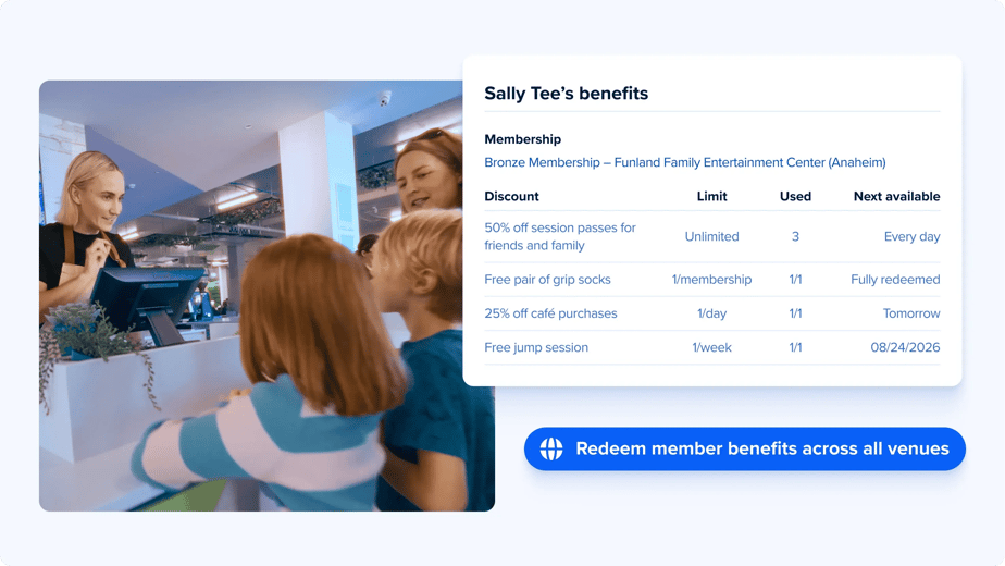 Recognize members at every venue