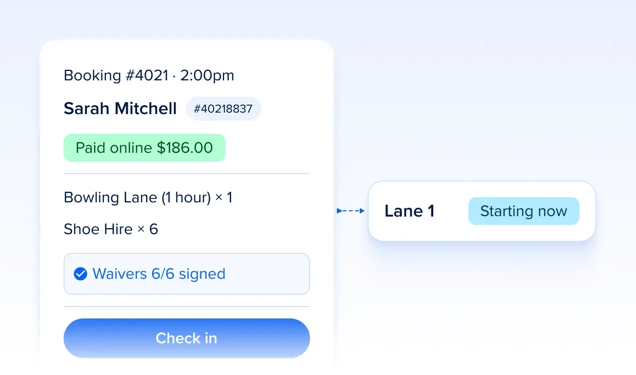Faster check-ins, less admin