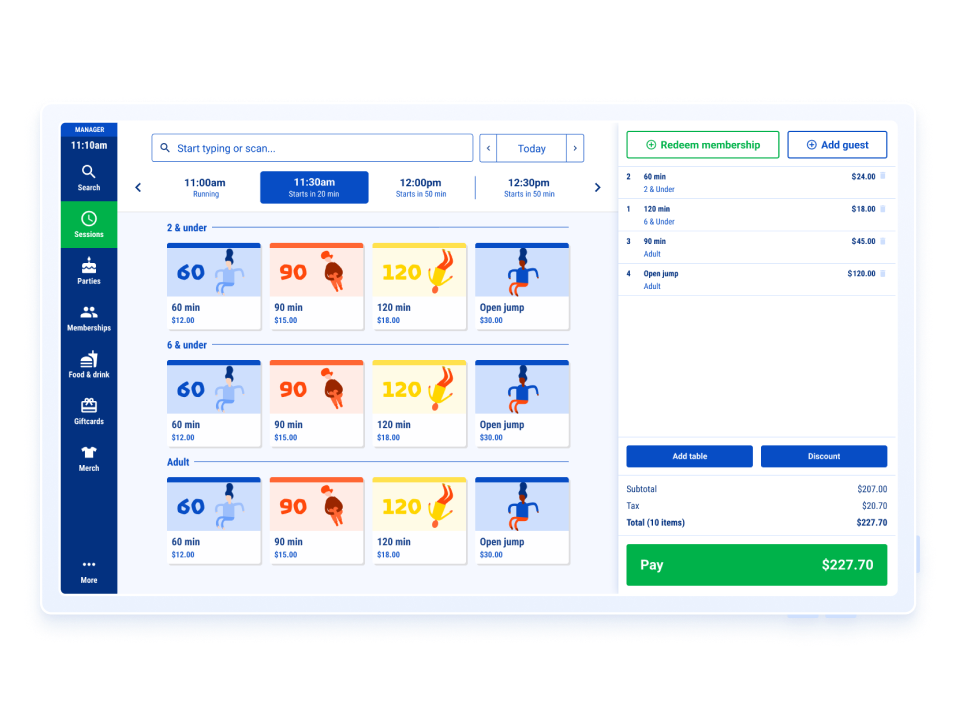 ROLLER POS UI